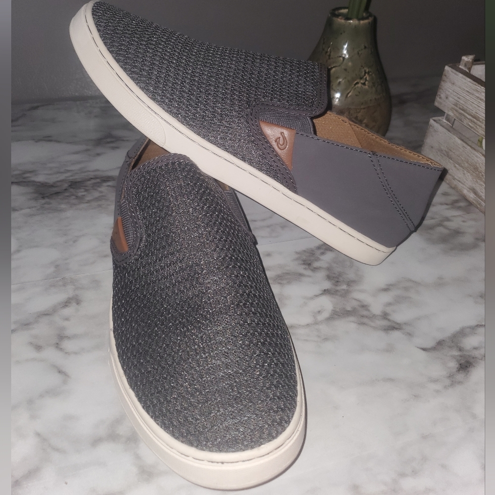 NEW Olukai slip on shoes.